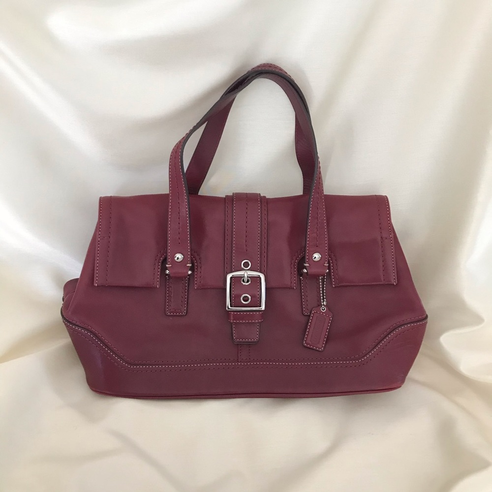 Coach burgundy totes